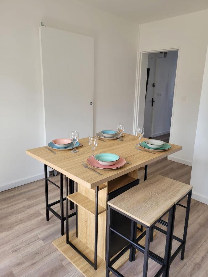 Les Oursins-Appartement 3Pieces, 4 Couchages Et Parking Gratuit Metz Dış mekan fotoğraf